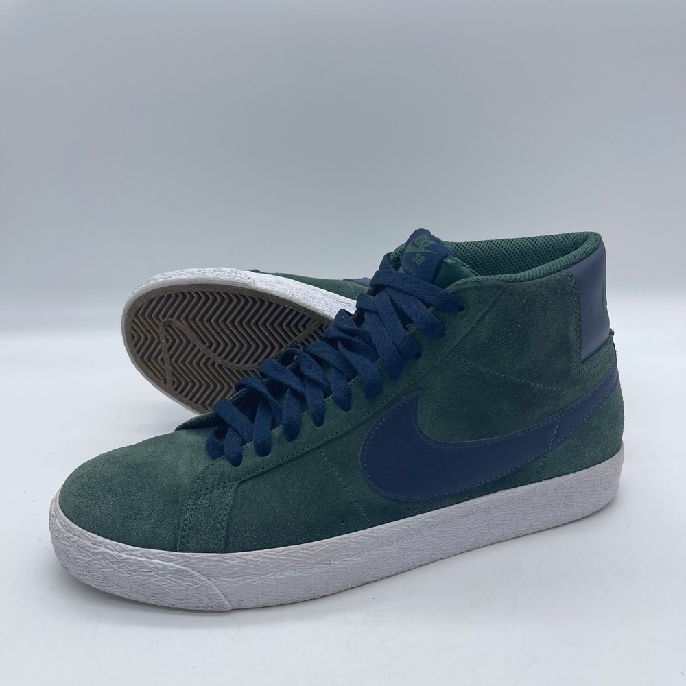 Nike SB Blazer Mid 864349-302‎ Men's Size 10 Shoes 'Noble Blazer' Suede Sneakers - Picture 3 of 10